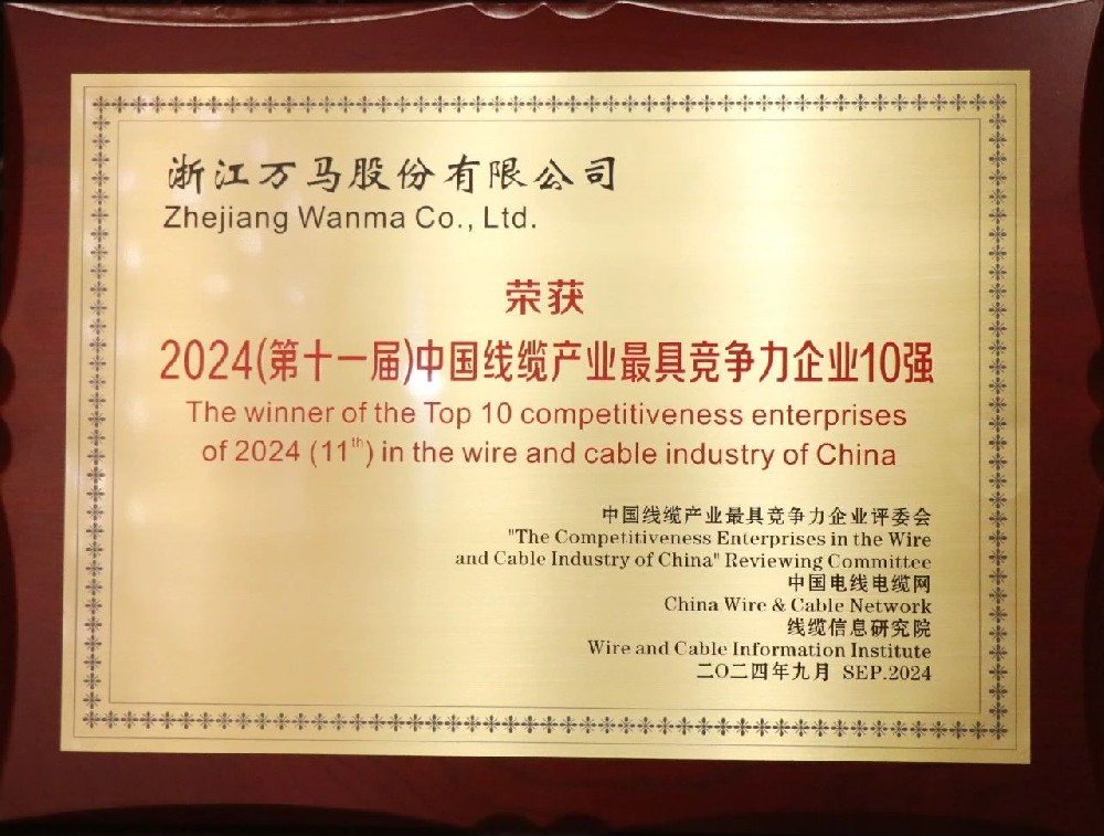 連續(xù)七年！萬(wàn)馬股份榮膺“2024年中···